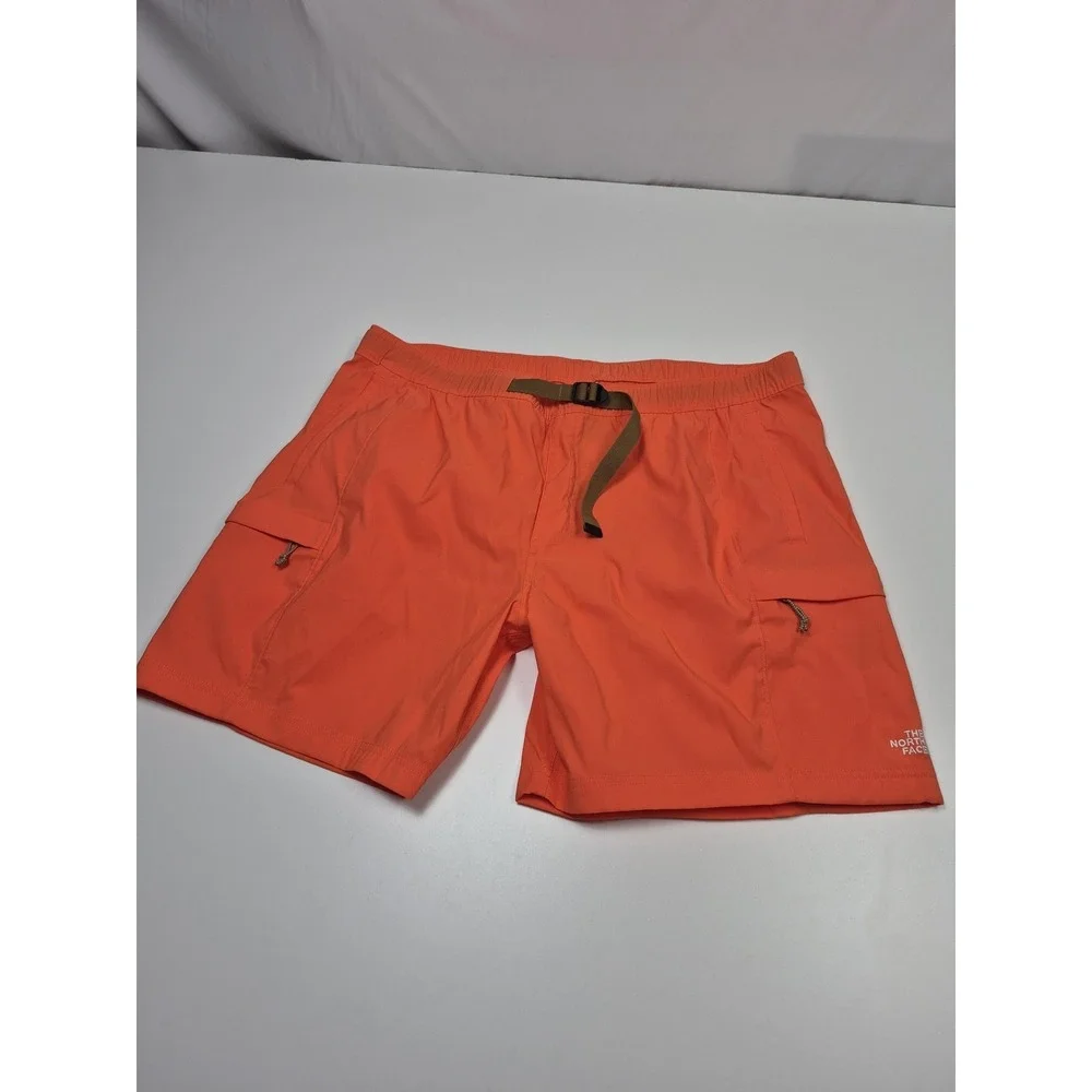 The North Face Class V Belted Trunks in Retro Orange 2XL